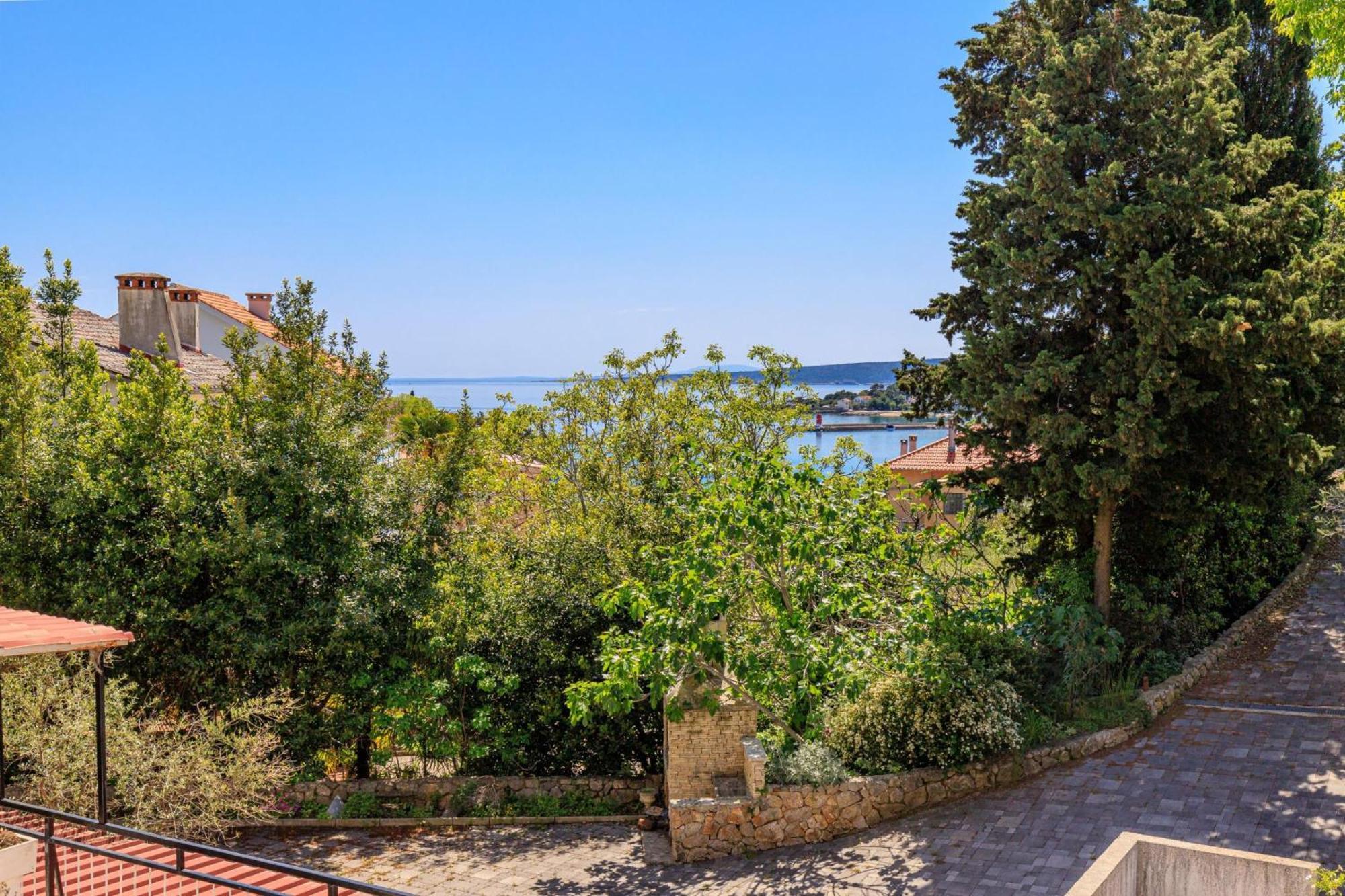 Seaview Apartment Tina Krk Island - Happy Rentals Krk Town Dış mekan fotoğraf